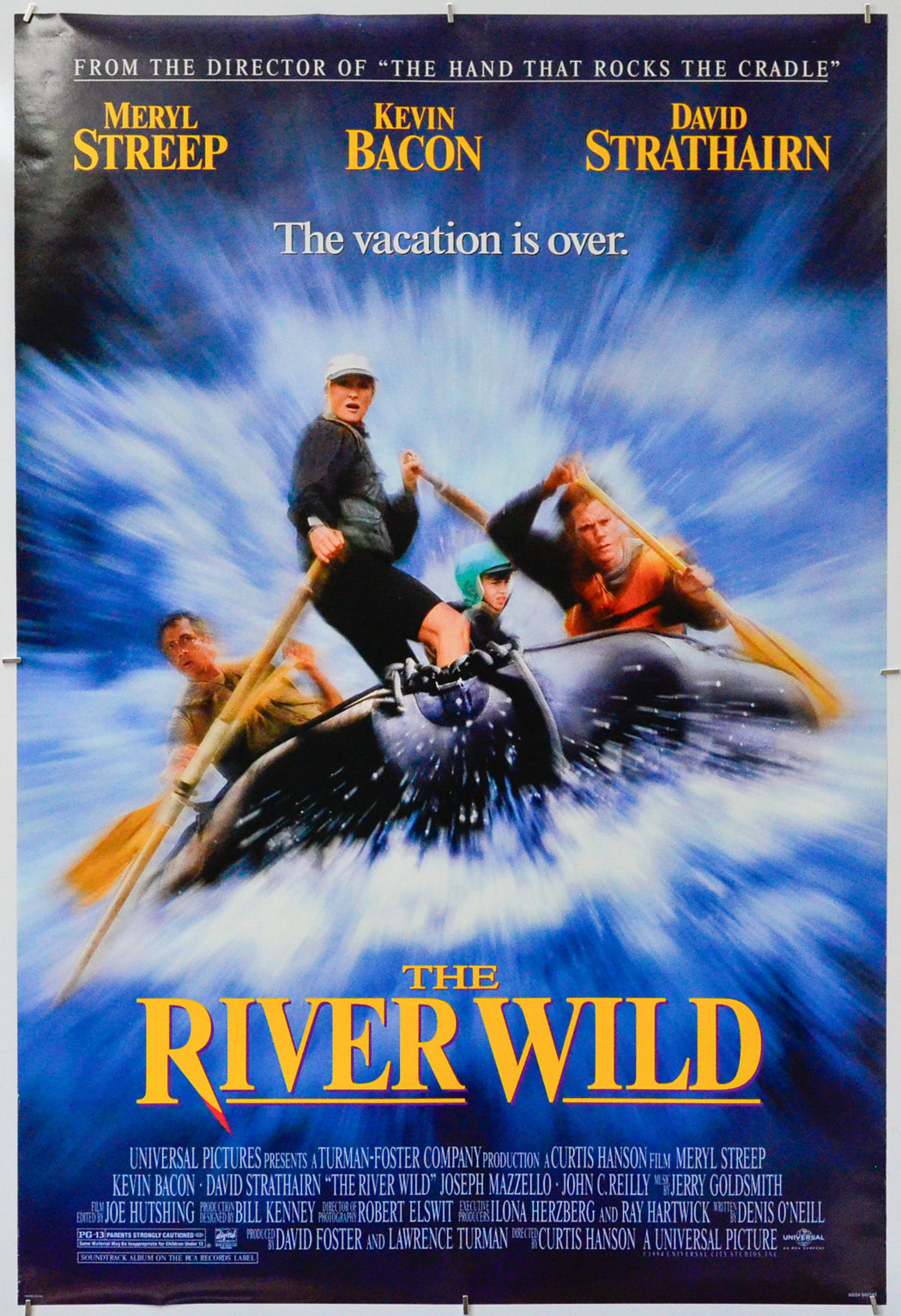 The River Wild - Original One Sheet Poster - Film Poster - Movie Poster 