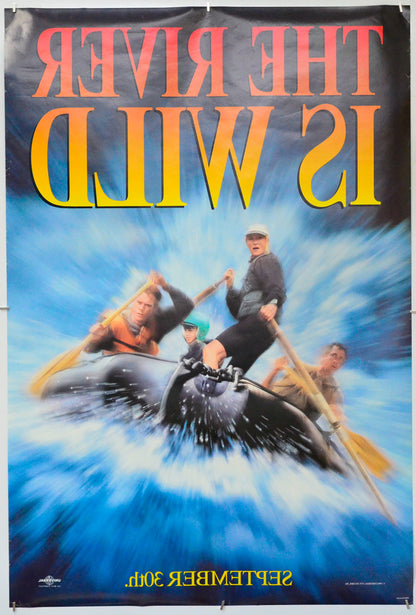 The River Wild (Back) Cinema One Sheet Movie Poster 