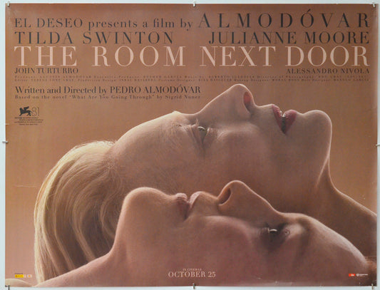 The Room Next Door - Original Quad Poster - Film Poster - Movie Poster