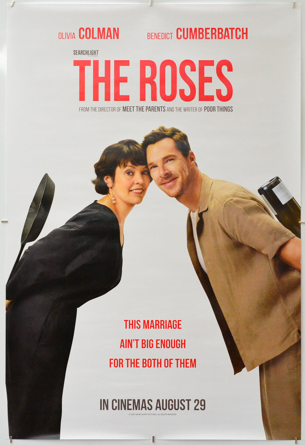 The Roses - Original One Sheet Poster - Film Poster - Movie Poster 