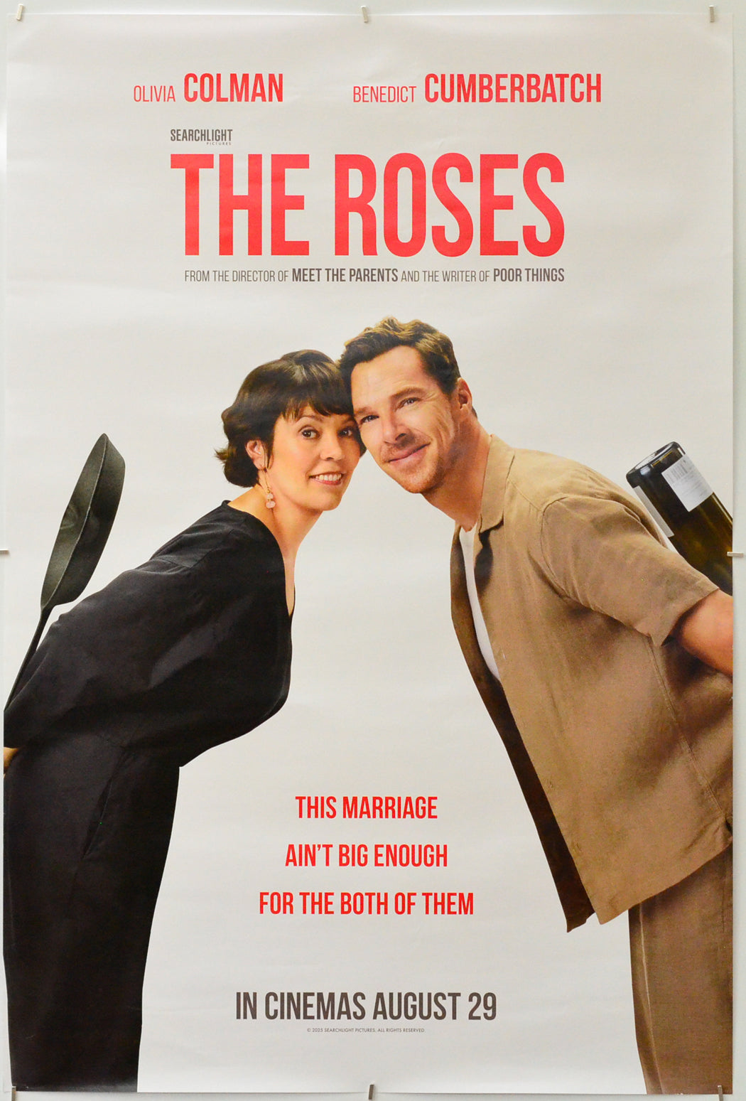 The Roses - Original One Sheet Poster - Film Poster - Movie Poster 
