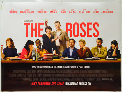 The Roses - Original Quad Poster - Film Poster - Movie Poster