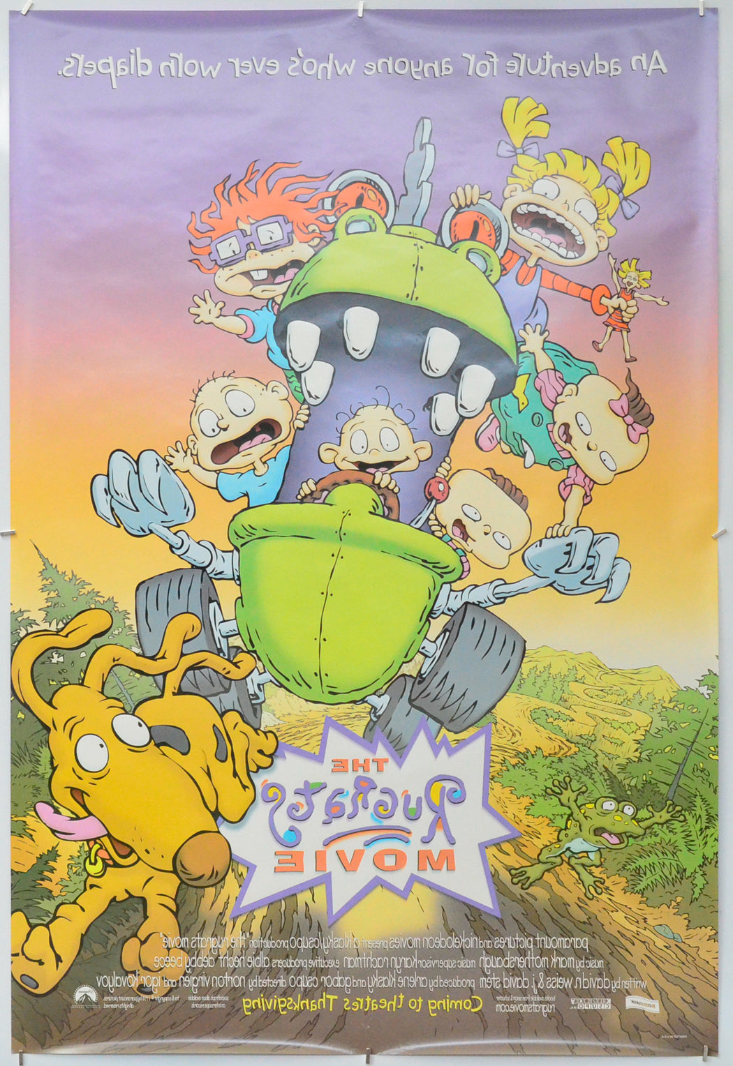 The Rugrats Movie (Back) Cinema One Sheet Movie Poster 
