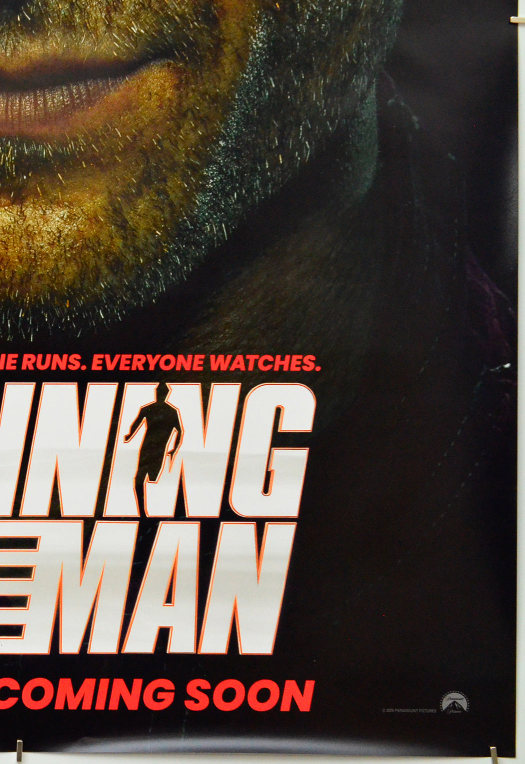 The Running Man (Bottom Right) Cinema One Sheet Movie Poster 