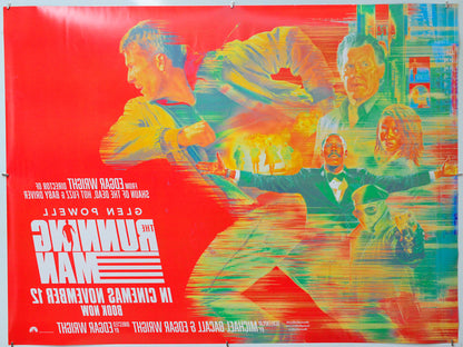 The Running Man (Back) Cinema Quad Movie Poster 