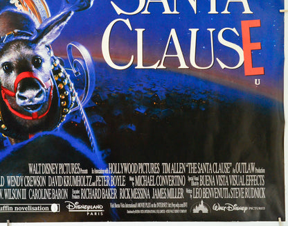 The Santa Clause (Bottom Right) Cinema Quad Movie Poster 