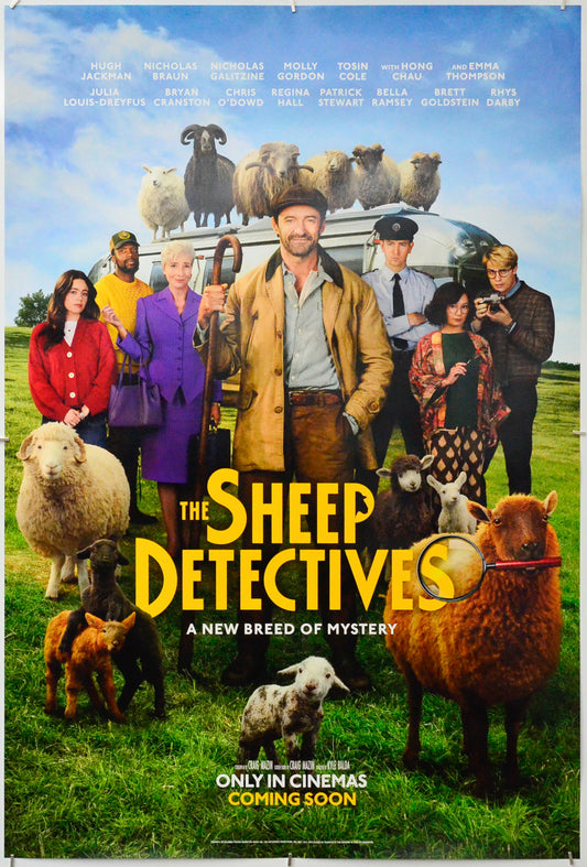 The Sheep Detectives - Original One Sheet Poster - Film Poster - Movie Poster 