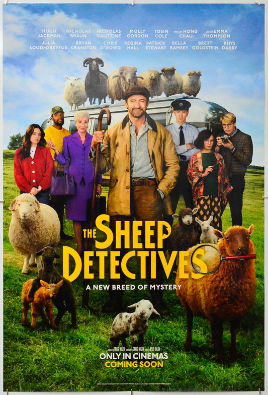 The Sheep Detectives - Original One Sheet Poster - Film Poster - Movie Poster 