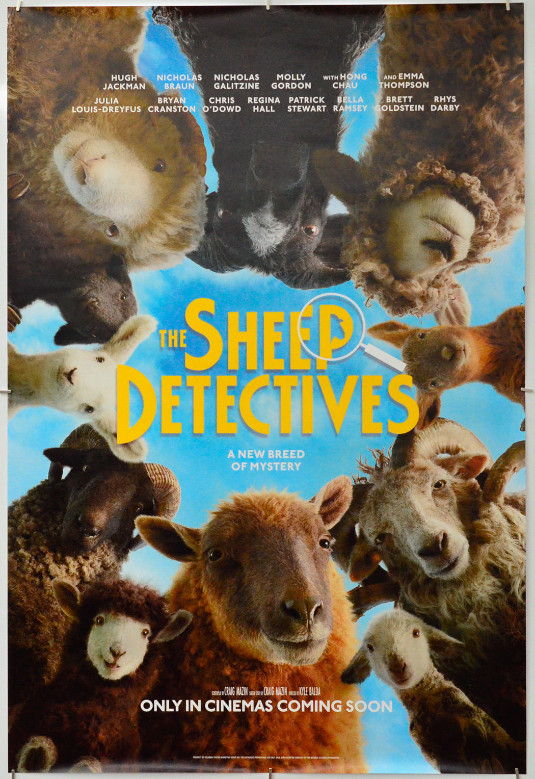 The Sheep Detectives - Original One Sheet Poster - Film Poster - Movie Poster 