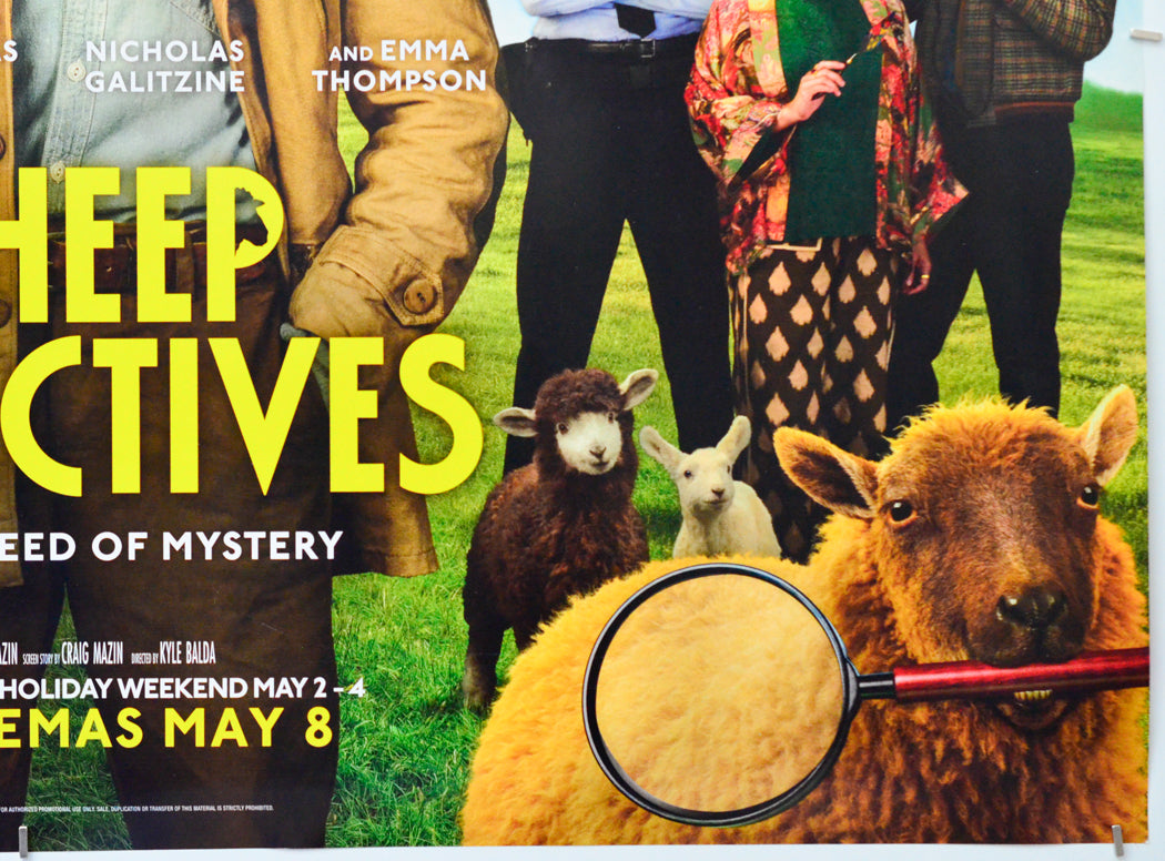 The Sheep Detectives (Bottom Right) Cinema Quad Movie Poster 