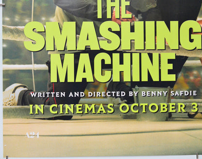 The Smashing Machine (Bottom Left) Cinema Quad Movie Poster 