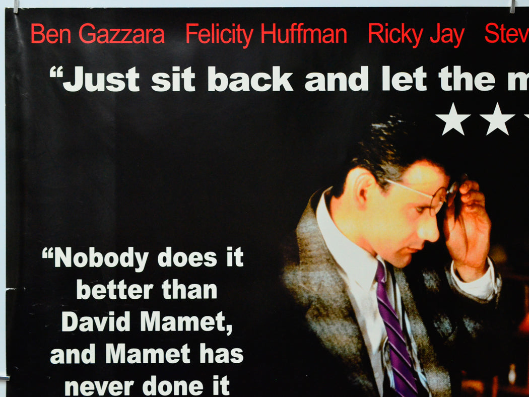 The Spanish Prisoner (Top Left) Cinema Quad Movie Poster 
