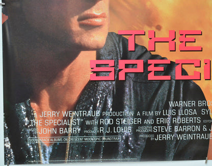 The Specialist (Bottom Left) Cinema Quad Movie Poster 