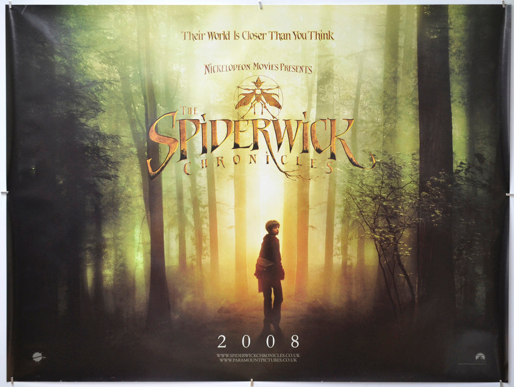 The Spiderwick Chronicles - Original Quad Poster - Film Poster - Movie Poster