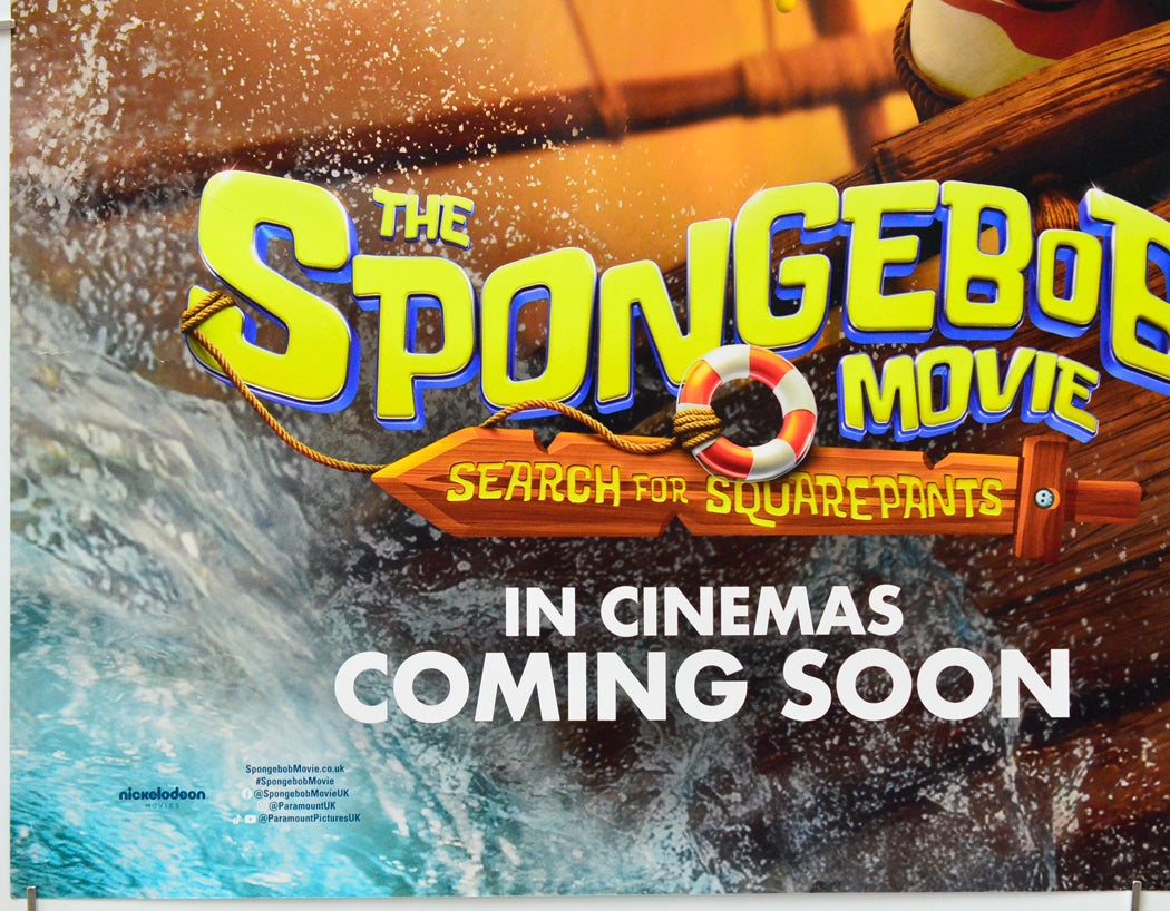 The Spongebob Movie: Search for Squarepants (Bottom Left) Cinema Quad Movie Poster 
