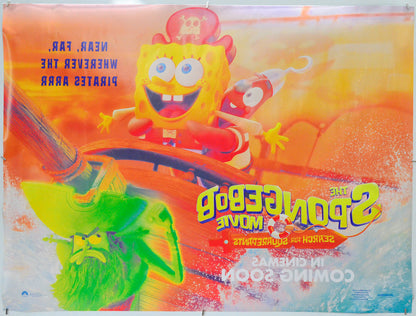 The Spongebob Movie: Search for Squarepants (Back) Cinema Quad Movie Poster 