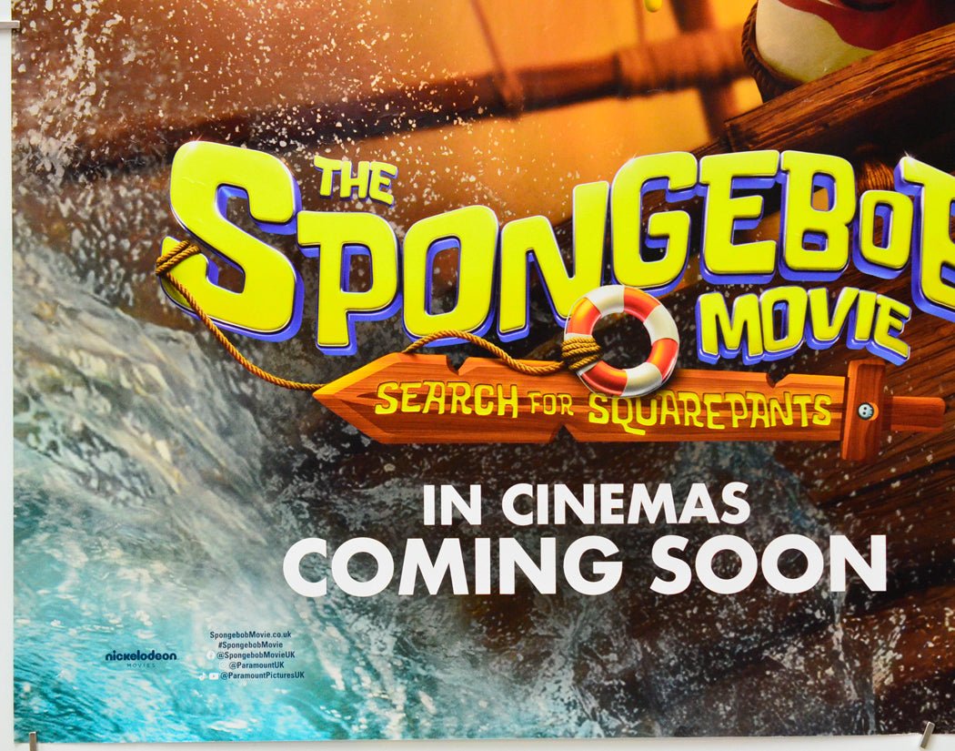 The Spongebob Movie: Search for Squarepants (Bottom Left) Cinema Quad Movie Poster 