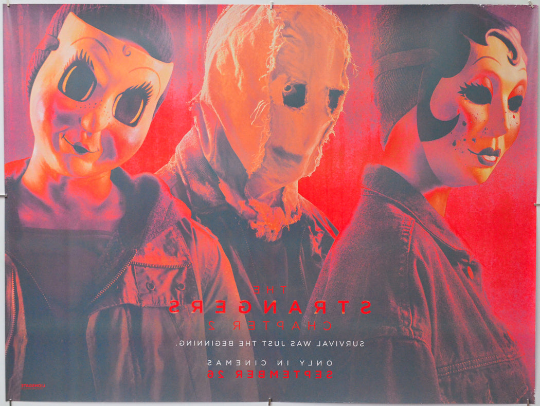 The Strangers: Chapter 2 (Back) Cinema Quad Movie Poster 