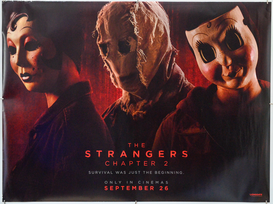 The Strangers: Chapter 2 - Original Quad Poster - Film Poster - Movie Poster