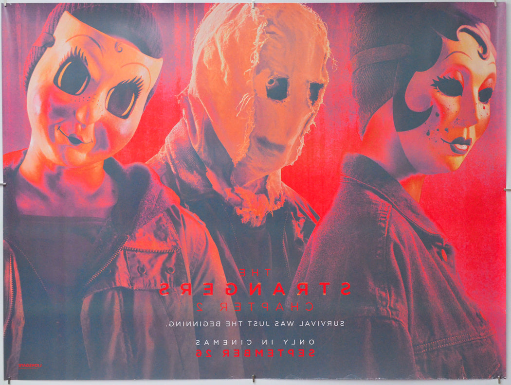 The Strangers: Chapter 2 (Back) Cinema Quad Movie Poster 