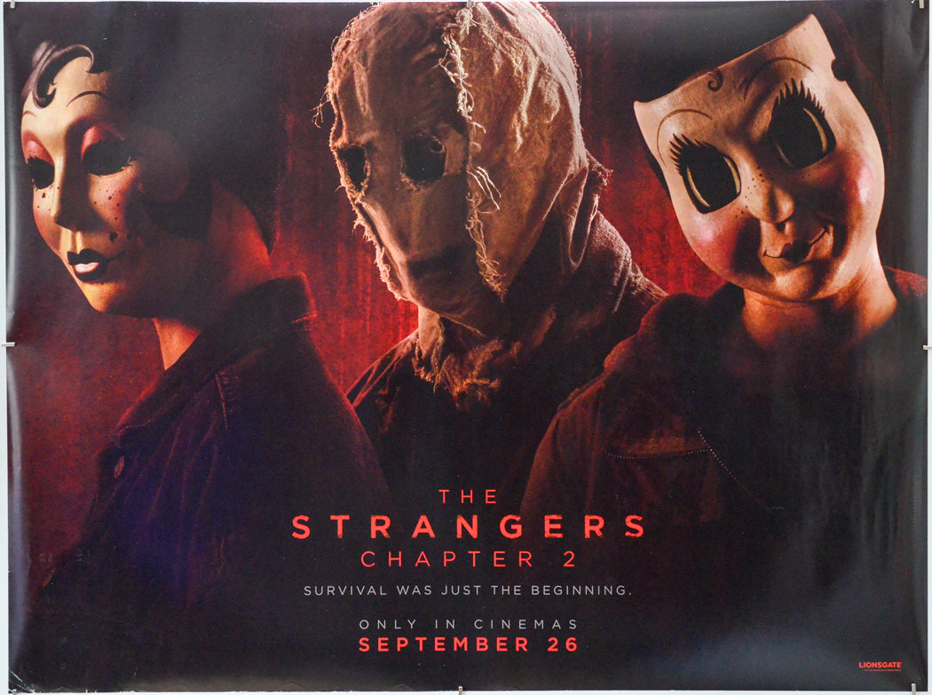The Strangers: Chapter 2 - Original Quad Poster - Film Poster - Movie Poster