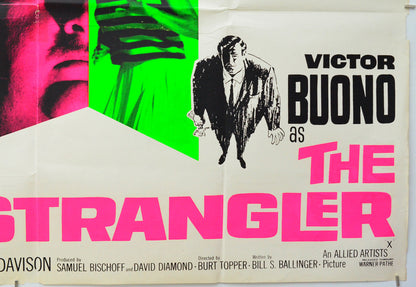 The Strangler (Bottom Right) Cinema Quad Movie Poster 