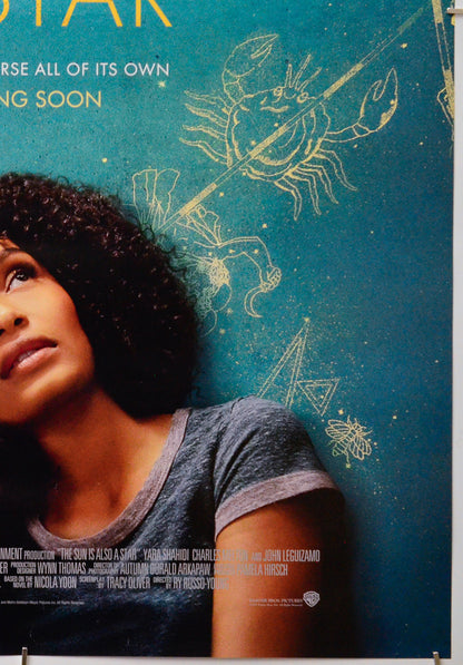 The Sun Is Also A Star (Bottom Right) Cinema One Sheet Movie Poster 