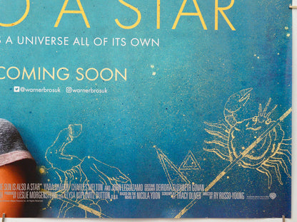 The Sun Is Also A Star (Bottom Right) Cinema Quad Movie Poster 