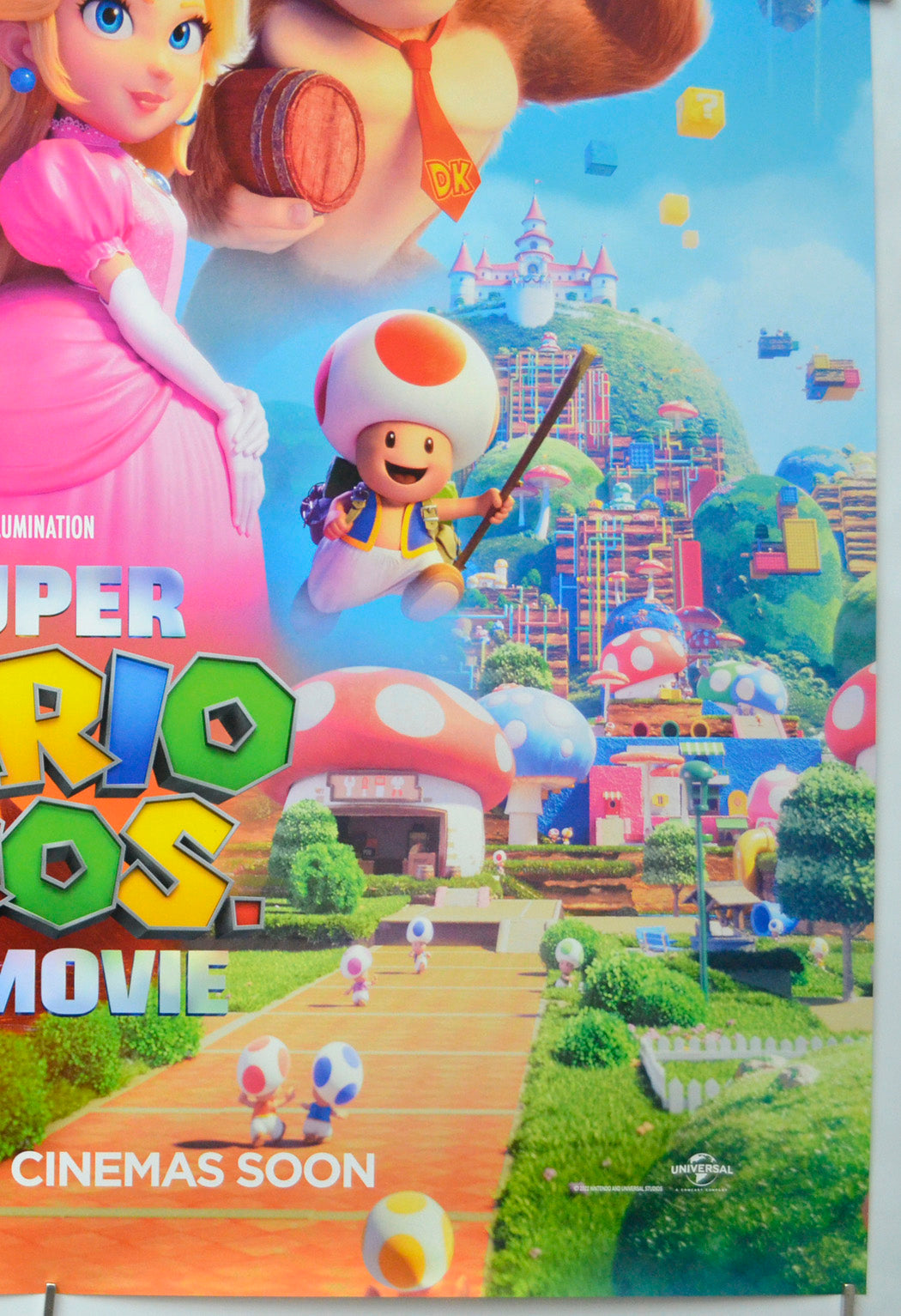 The Super Mario Bros. Movie (Bottom Right) Cinema One Sheet Movie Poster 