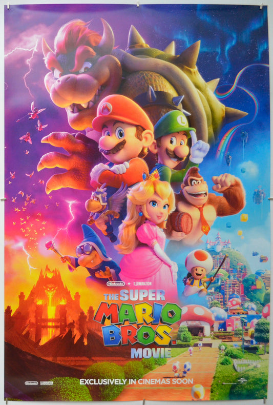 The Super Mario Bros. Movie - Original One Sheet Poster - Film Poster - Movie Poster 