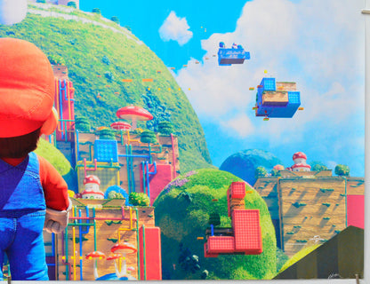 The Super Mario Bros. Movie (Bottom Right) Cinema Quad Movie Poster 