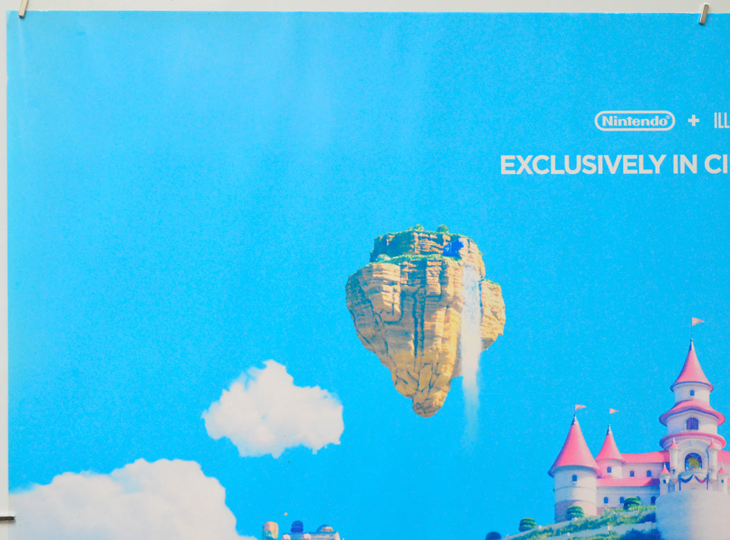 The Super Mario Bros. Movie (Top Left) Cinema Quad Movie Poster 