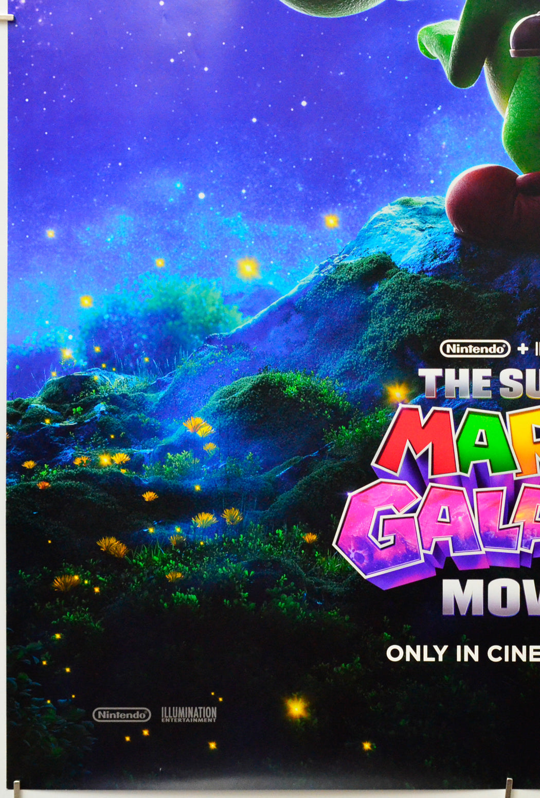 The Super Mario Galaxy Movie (Bottom Left) Cinema One Sheet Movie Poster 