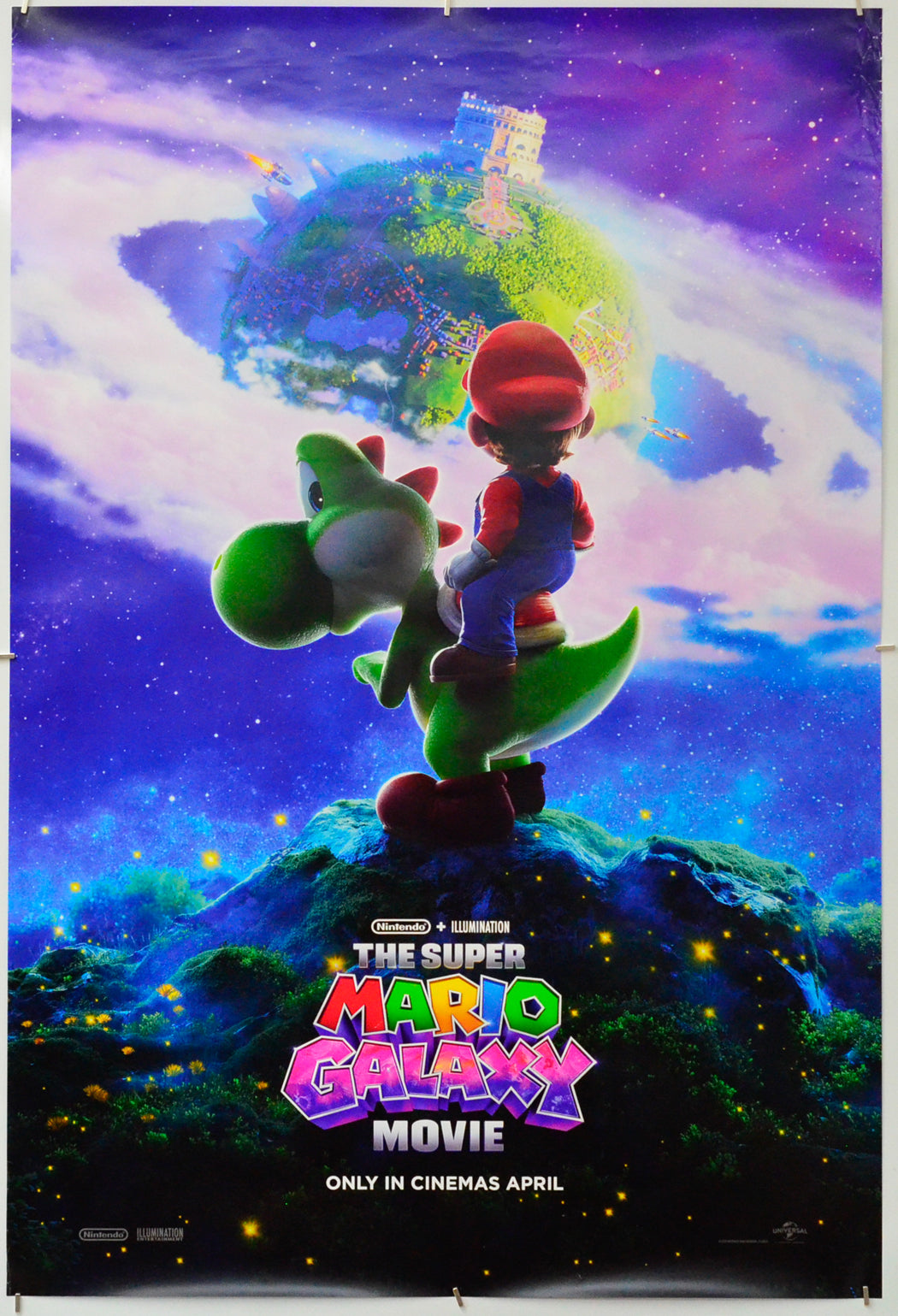 The Super Mario Galaxy Movie - Original One Sheet Poster - Film Poster - Movie Poster 