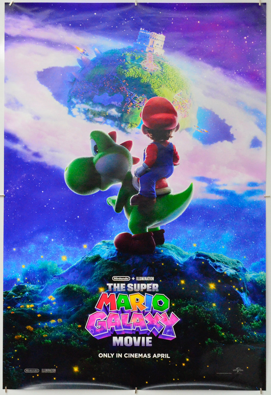 The Super Mario Galaxy Movie - Original One Sheet Poster - Film Poster - Movie Poster 