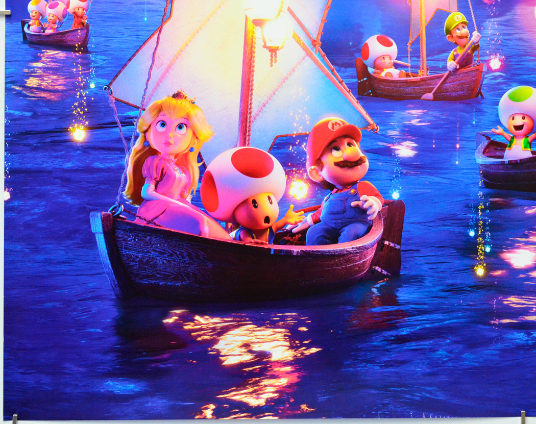 The Super Mario Galaxy Movie (Bottom Left) Cinema Quad Movie Poster 