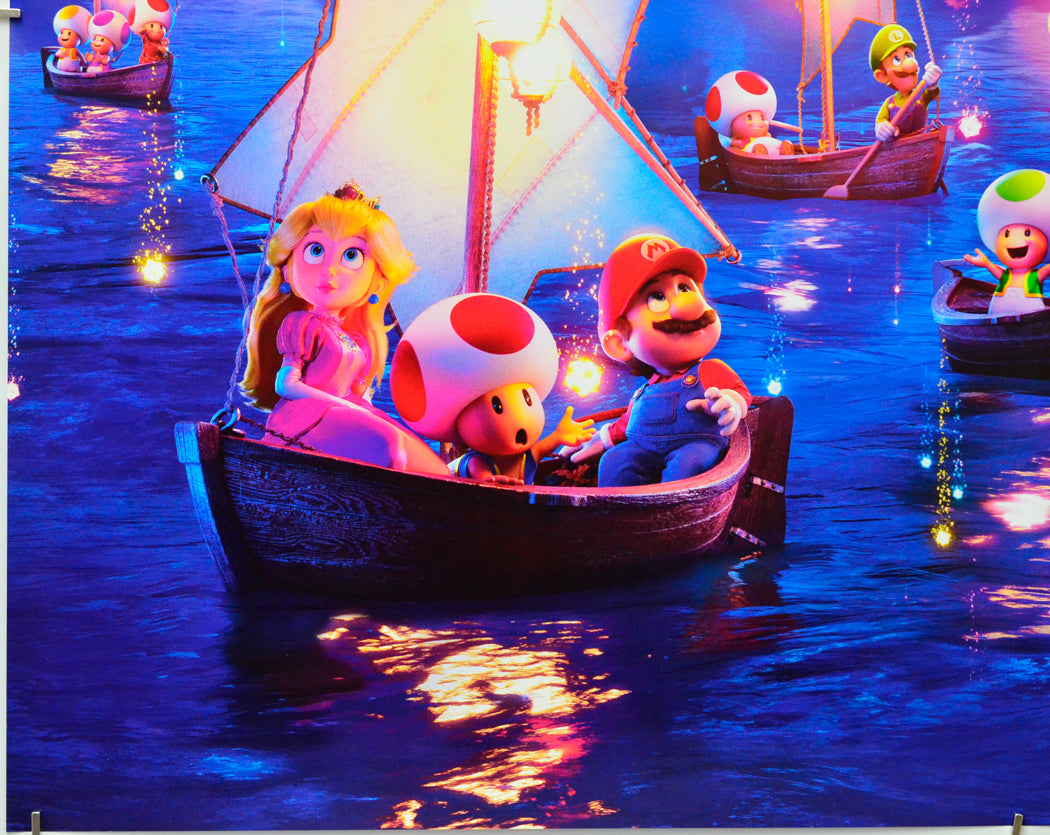 The Super Mario Galaxy Movie (Bottom Left) Cinema Quad Movie Poster 