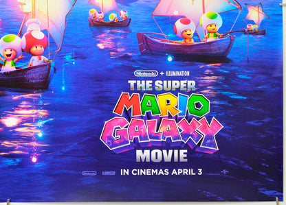 The Super Mario Galaxy Movie (Bottom Right) Cinema Quad Movie Poster 