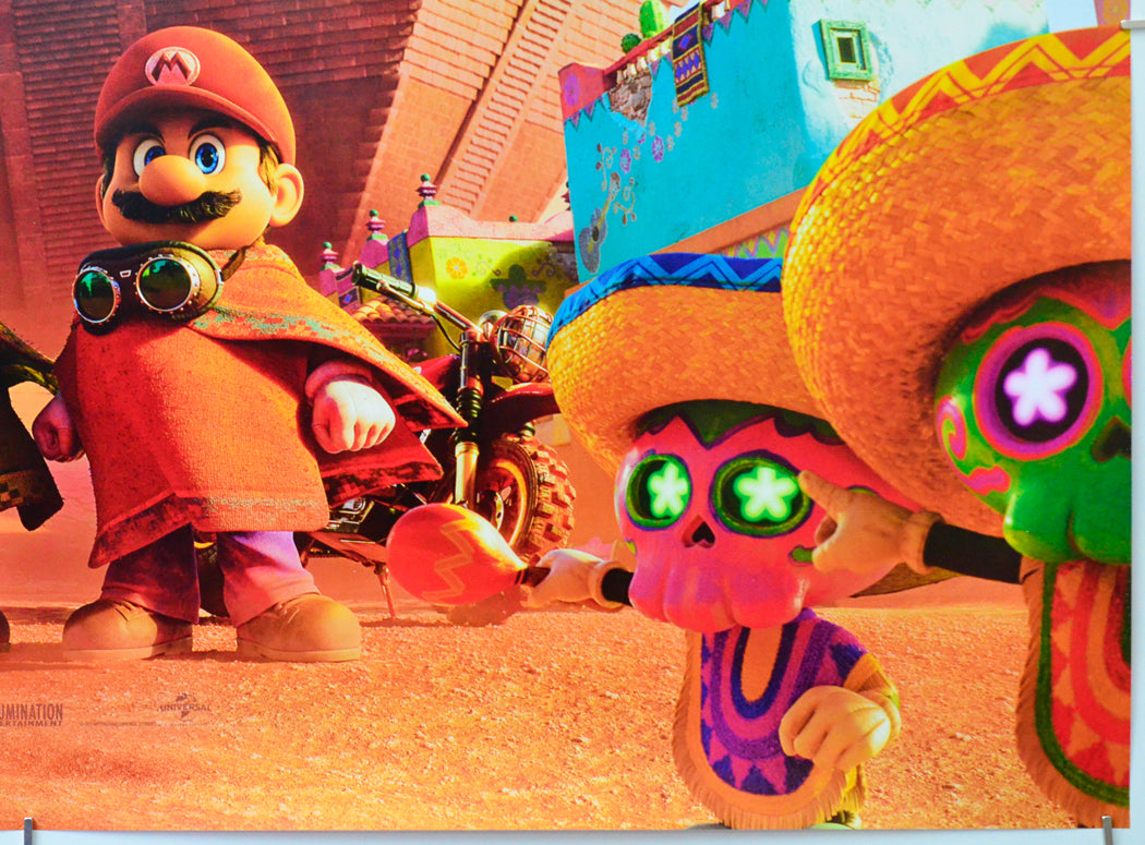 The Super Mario Galaxy Movie (Bottom Right) Cinema Quad Movie Poster 