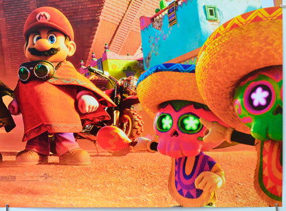 The Super Mario Galaxy Movie (Bottom Right) Cinema Quad Movie Poster 
