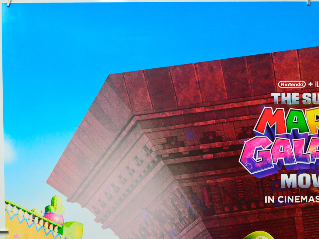 The Super Mario Galaxy Movie (Top Left) Cinema Quad Movie Poster 