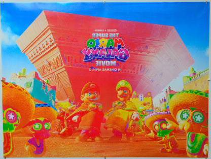 The Super Mario Galaxy Movie (Back) Cinema Quad Movie Poster 