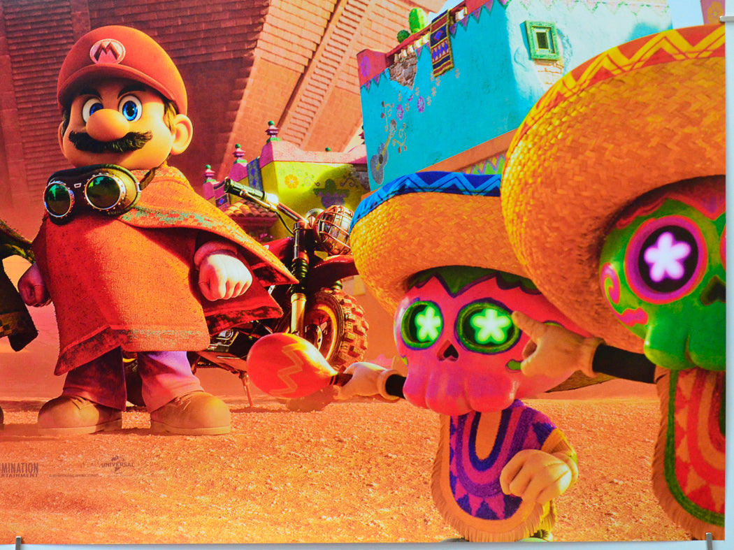 The Super Mario Galaxy Movie (Bottom Right) Cinema Quad Movie Poster 