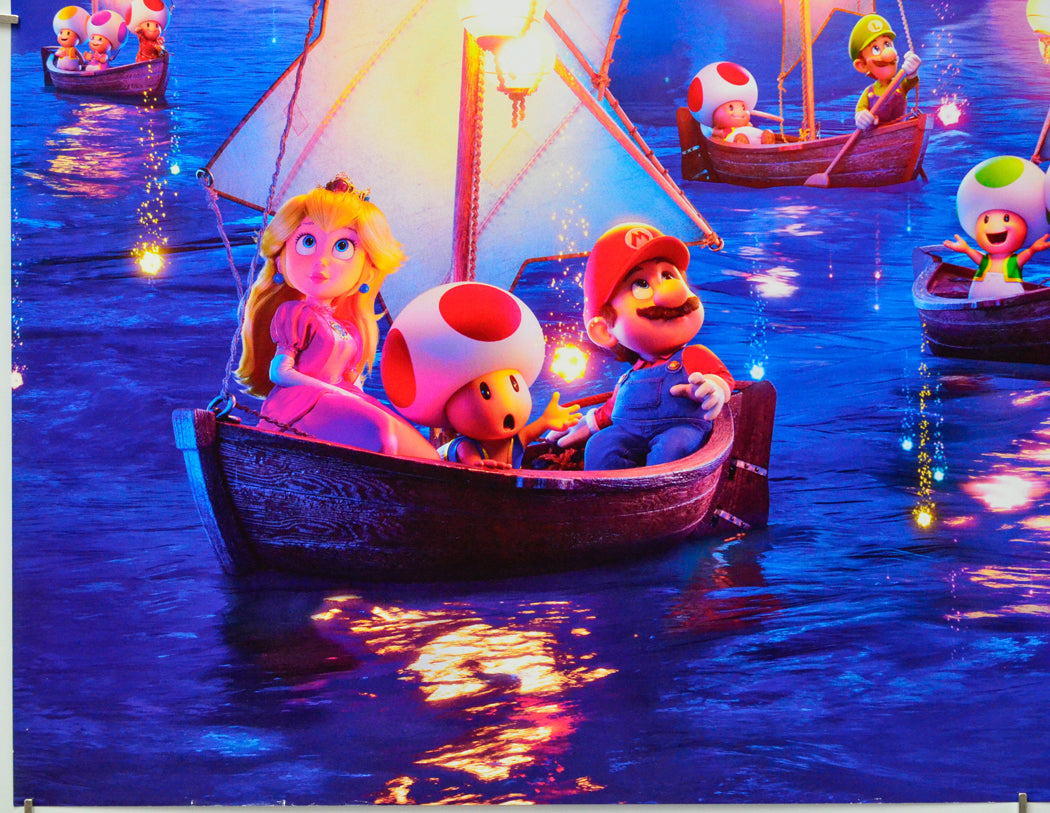 The Super Mario Galaxy Movie (Bottom Left) Cinema Quad Movie Poster 