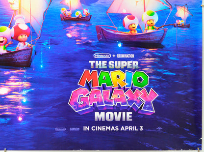 The Super Mario Galaxy Movie (Bottom Right) Cinema Quad Movie Poster 