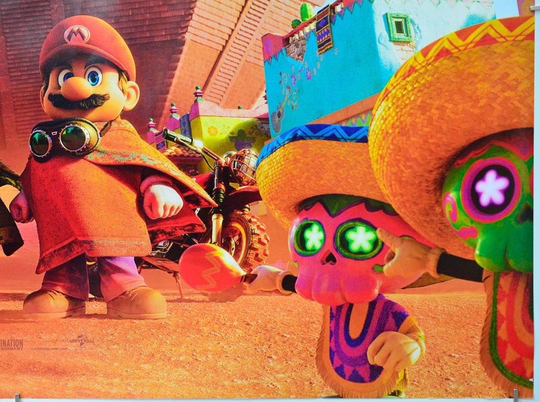 The Super Mario Galaxy Movie (Bottom Right) Cinema Quad Movie Poster 
