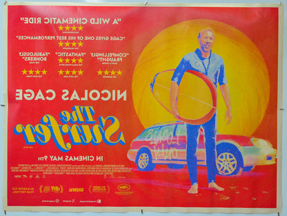 The Surfer (Back) Cinema Quad Movie Poster 