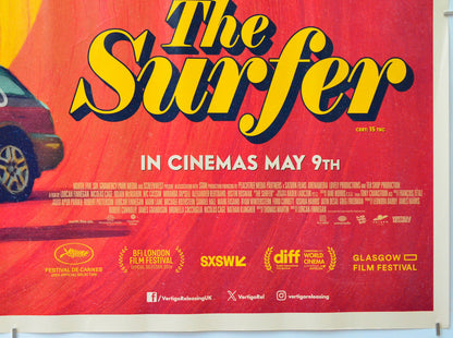 The Surfer (Bottom Right) Cinema Quad Movie Poster 