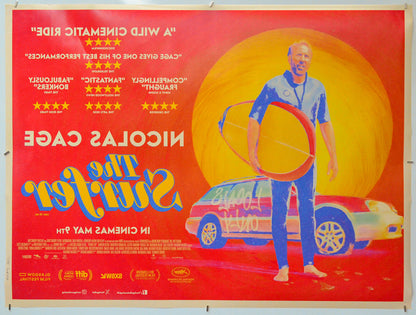 The Surfer (Back) Cinema Quad Movie Poster 