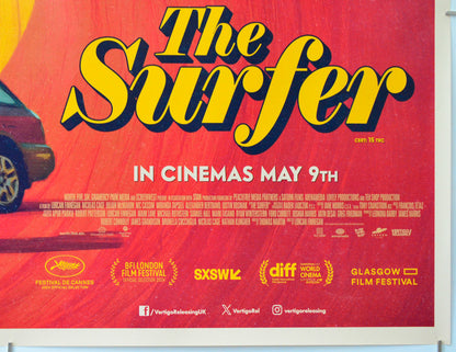The Surfer (Bottom Right) Cinema Quad Movie Poster 